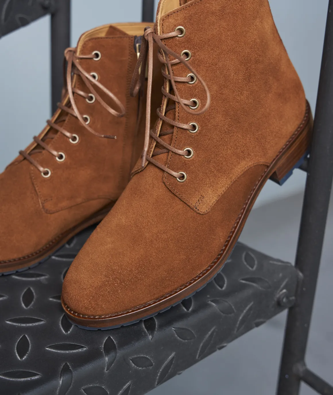 Femme Paire et Fils Boots-Boots À lacets femme daim