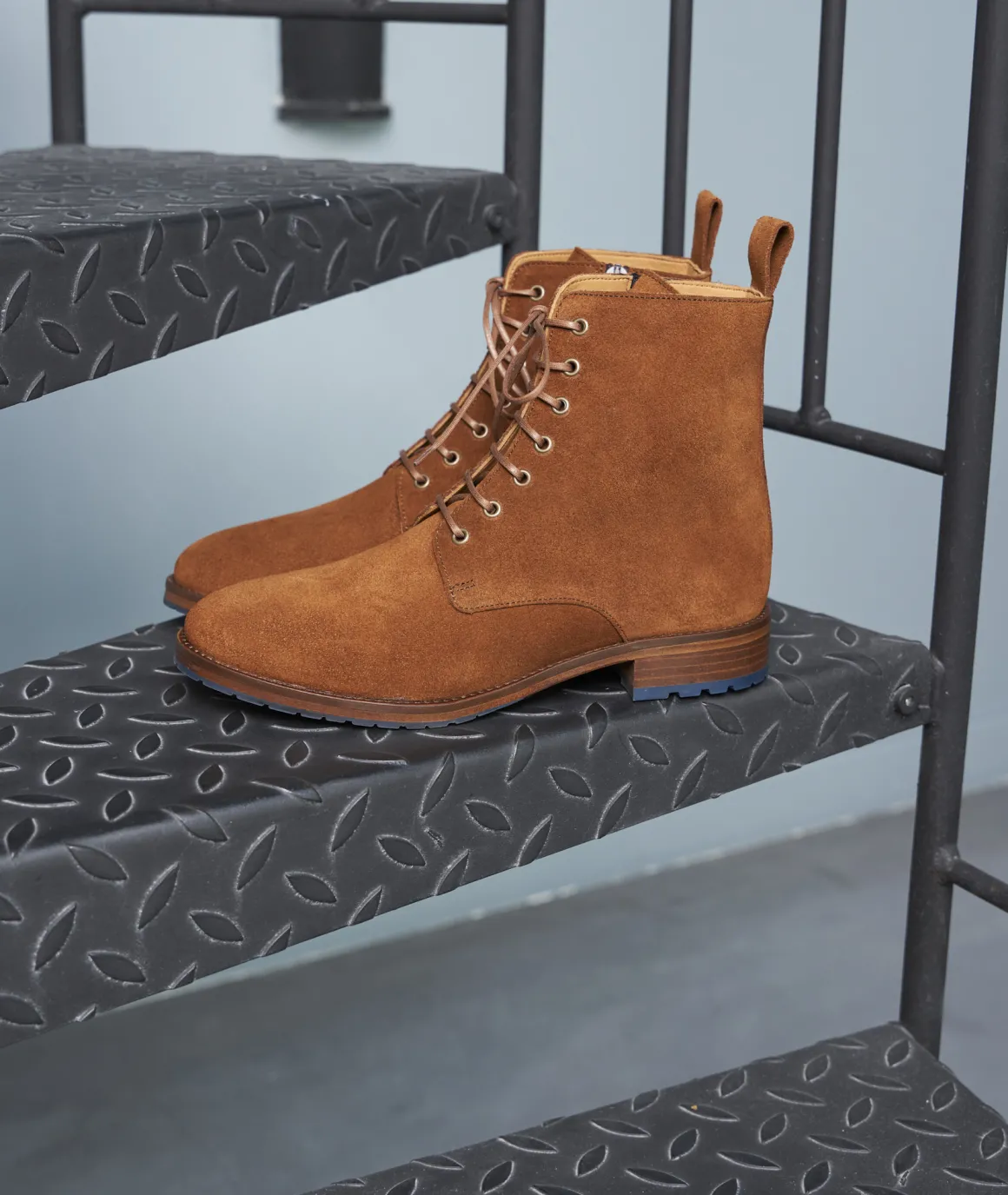 Femme Paire et Fils Boots-Boots À lacets femme daim