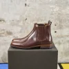 Homme Paire et Fils Bottines-Bottine western en cuir