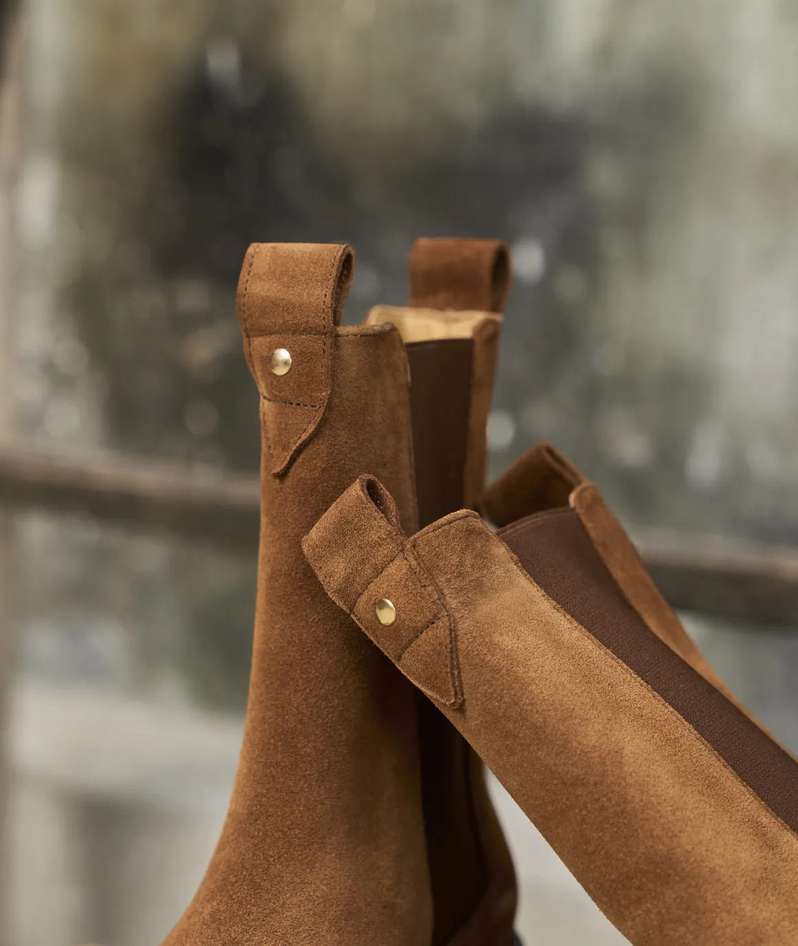 Femme Paire et Fils Boots-BOTTINES CHELSEA FEMME daim