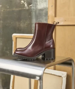 Femme Paire et Fils Boots-Bottines Femme en cuir