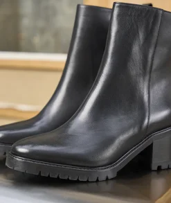 Femme Paire et Fils Boots-Bottines Femme en cuir