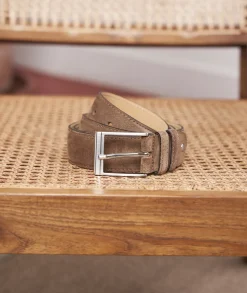 Homme Paire et Fils Ceintures Homme-Ceinture en daim pour homme