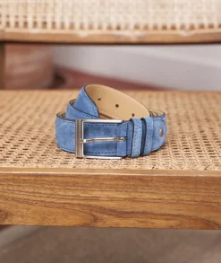Homme Paire et Fils Ceintures Homme-ceinture en daim pour homme