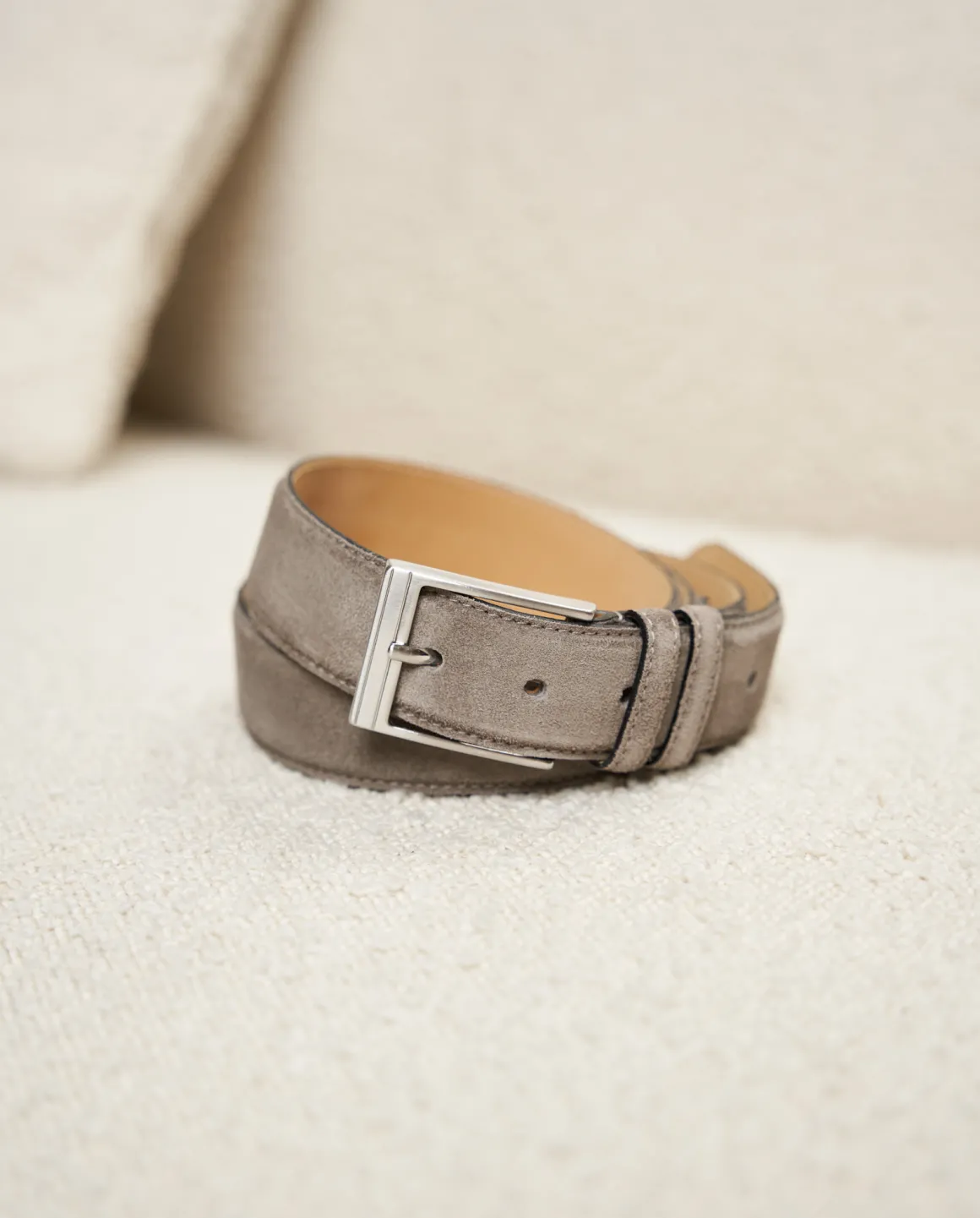 Homme Paire et Fils Ceintures Homme-ceinture en daim pour homme