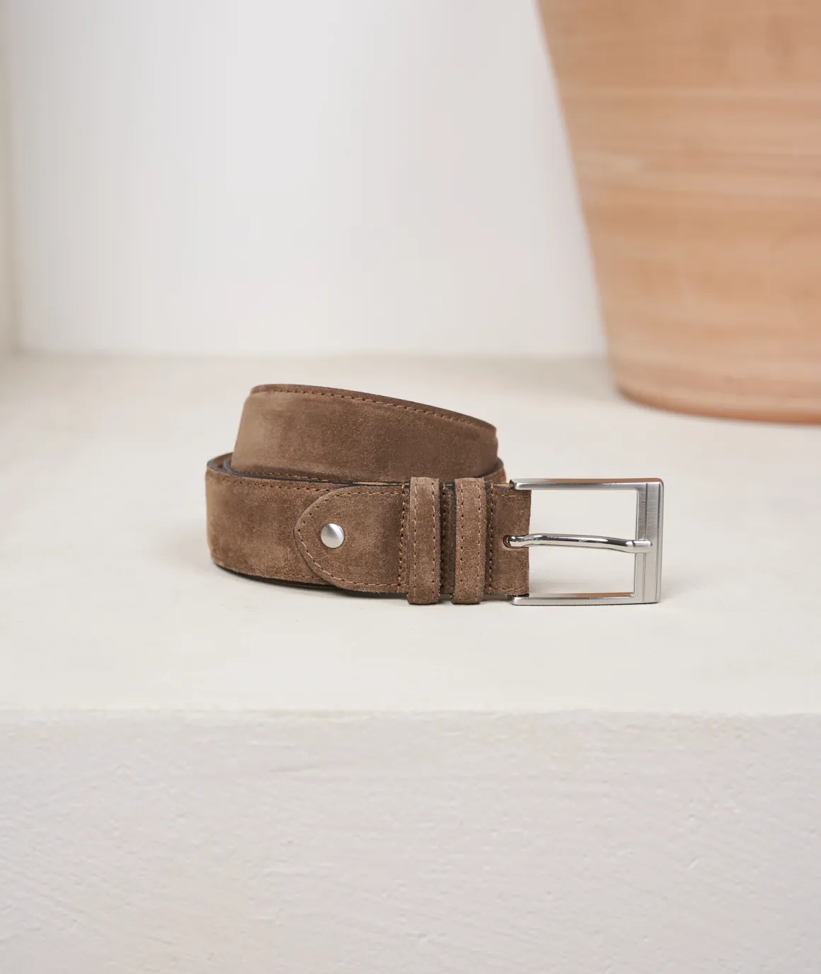 Homme Paire et Fils Ceintures Homme-Ceinture en daim pour homme