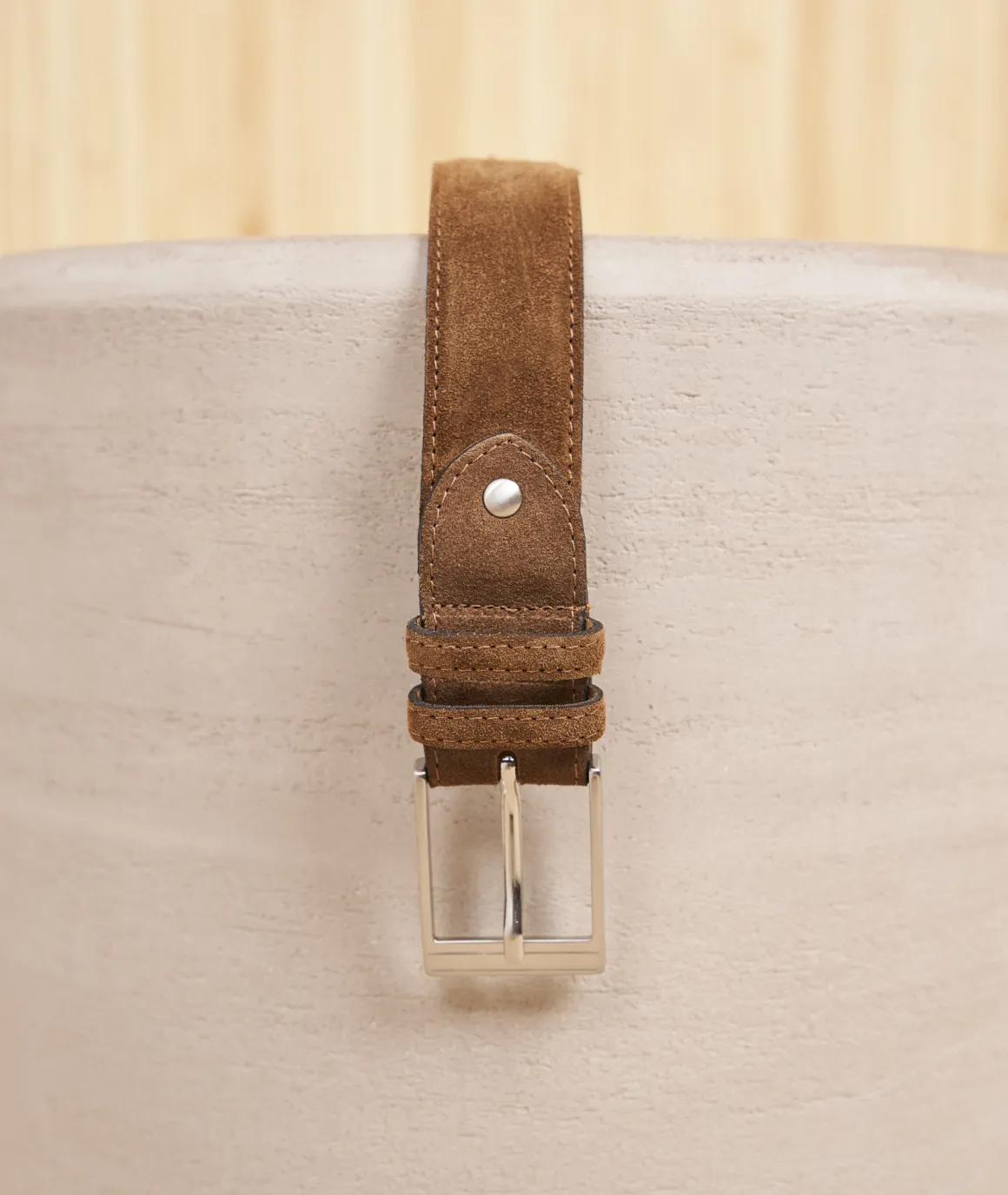 Homme Paire et Fils Ceintures Homme-Ceinture en daim pour homme