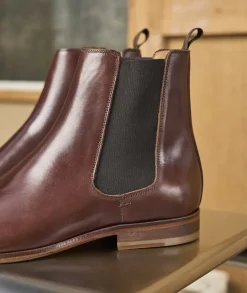 Homme Paire et Fils Bottines-chelsea boots en cuir
