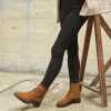 Femme Paire et Fils Boots-Combat boots en daim