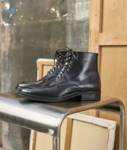 Homme Paire et Fils Combat Boots Homme-Combat boots homme en cuir