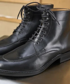 Homme Paire et Fils Combat Boots Homme-Combat boots homme en cuir