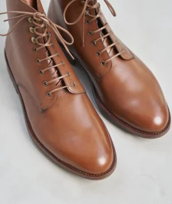Homme Paire et Fils Combat Boots Homme-COMBAT BOOTS HOMME EN CUIR