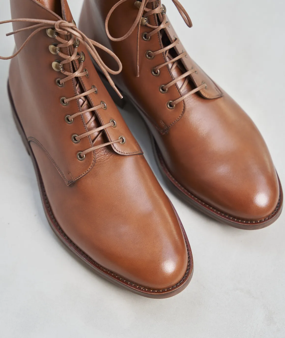 Homme Paire et Fils Combat Boots Homme-COMBAT BOOTS HOMME EN CUIR