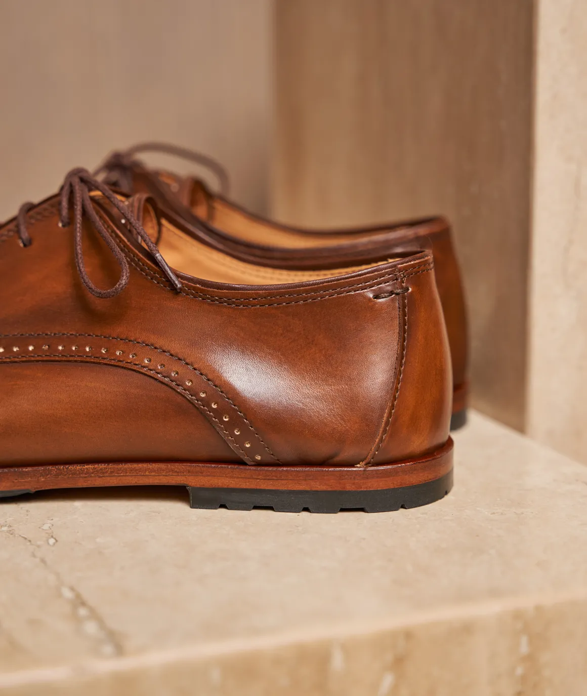 Homme Paire et Fils Derbies Et Richelieu-Derbies à crampons en cuir