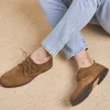Homme Paire et Fils Derbies Et Richelieu-Derbies homme en daim feuilles mortes