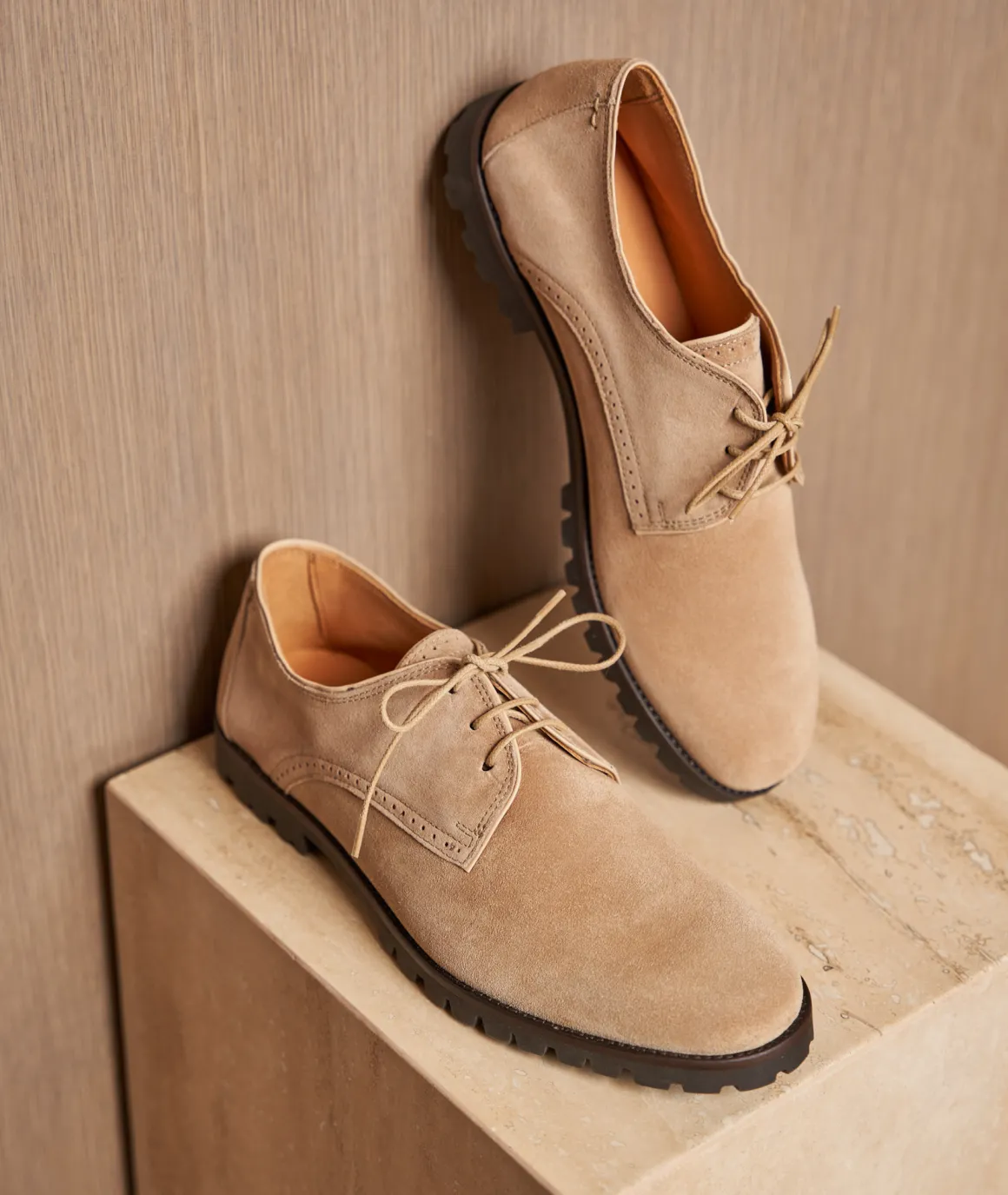 Homme Paire et Fils Derbies Et Richelieu-Derbies homme en daim