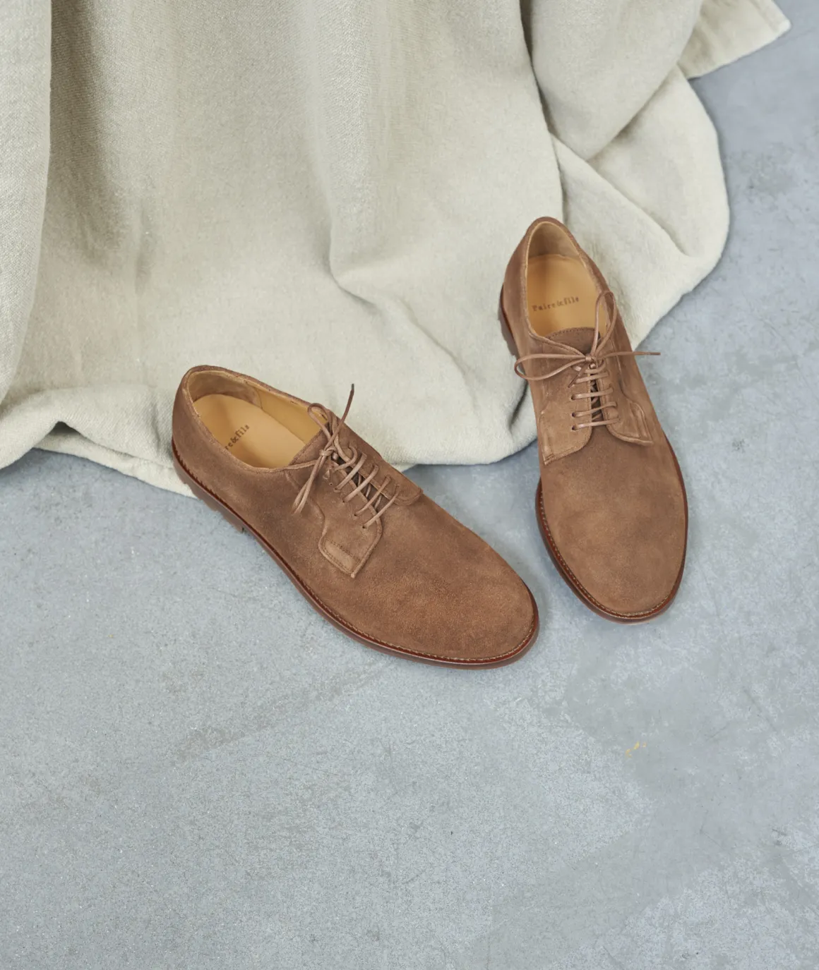 Homme Paire et Fils Derbies Et Richelieu-Derbies homme en daim