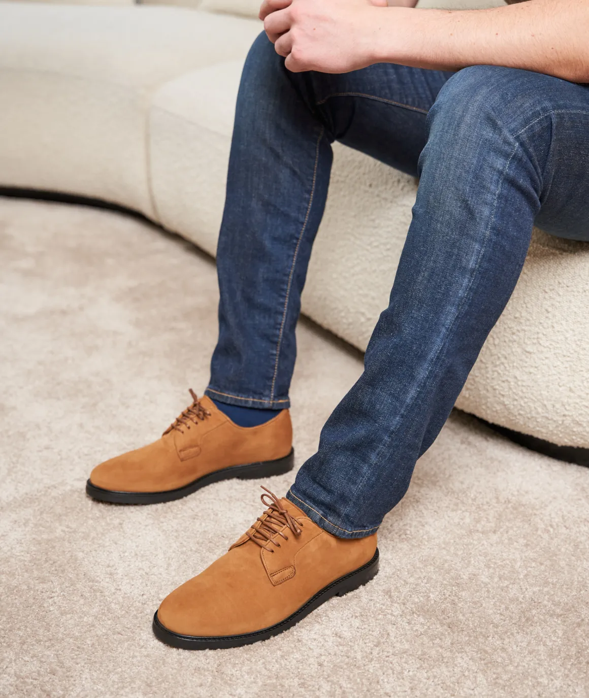 Homme Paire et Fils Derbies Et Richelieu-Derbies homme en nubuck