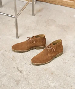 Homme Paire et Fils Desert Boots-Desert boots daim