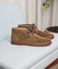 Homme Paire et Fils Desert Boots-Desert boots daim mortes