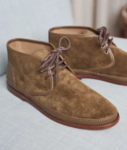 Homme Paire et Fils Desert Boots-Desert boots daim mortes