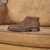 Homme Paire et Fils Desert Boots-Desert boots en cuir