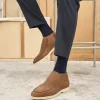 Homme Paire et Fils Desert Boots-Desert boots en daim