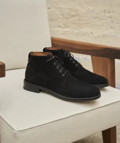 Homme Paire et Fils Desert Boots-Desert boots homme en daim