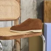 Homme Paire et Fils Desert Boots-Desert boots souple daim