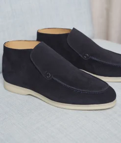 Homme Paire et Fils Desert Boots-Desert bootshomme en daim  marine