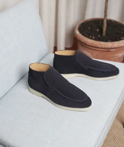 Homme Paire et Fils Desert Boots-Desert bootshomme en daim  marine