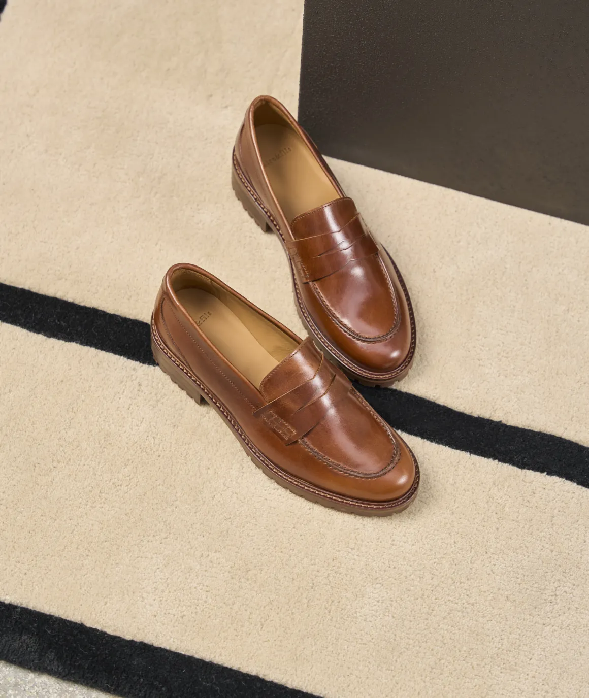 Femme Paire et Fils Mocassins Et Derbies-Mocassin femme en cuir