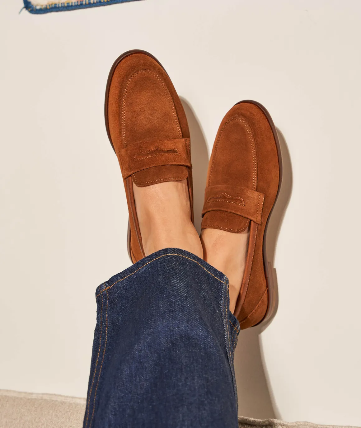 Femme Paire et Fils Mocassins Et Derbies-Mocassin femme en daim