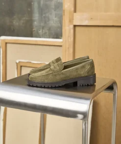Femme Paire et Fils Mocassins Et Derbies-Mocassin femme en daim