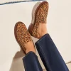 Femme Paire et Fils Mocassins Et Derbies-Mocassin femme en daim léopard