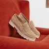 Femme Paire et Fils Mocassins Et Derbies-Mocassin femme en daim
