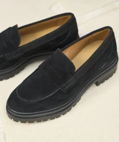 Femme Paire et Fils Mocassins Et Derbies-Mocassin femme en daim