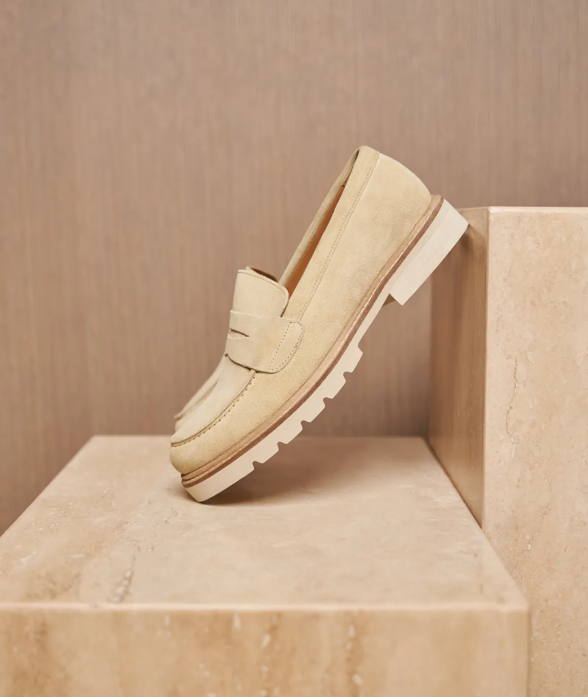 Femme Paire et Fils Mocassins Et Derbies-Mocassin femme en daim