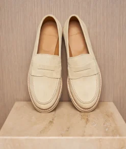 Femme Paire et Fils Mocassins Et Derbies-Mocassin femme en daim 