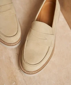 Femme Paire et Fils Mocassins Et Derbies-Mocassin femme en daim