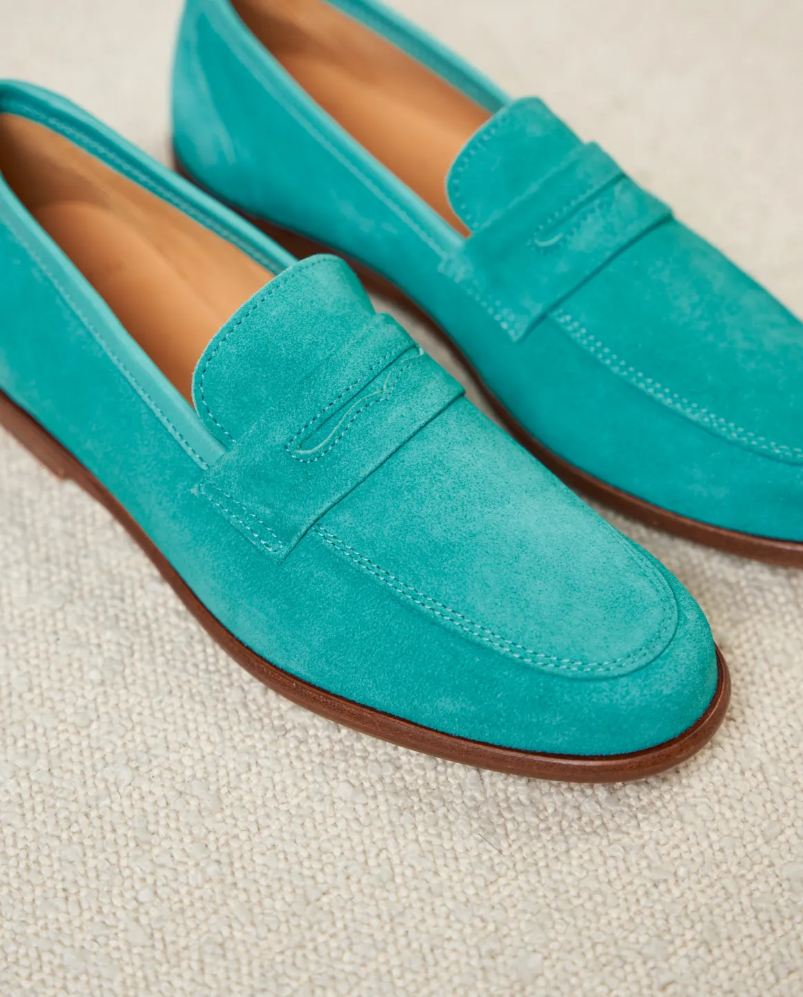 Femme Paire et Fils Mocassins Et Derbies-Mocassin femme en daim