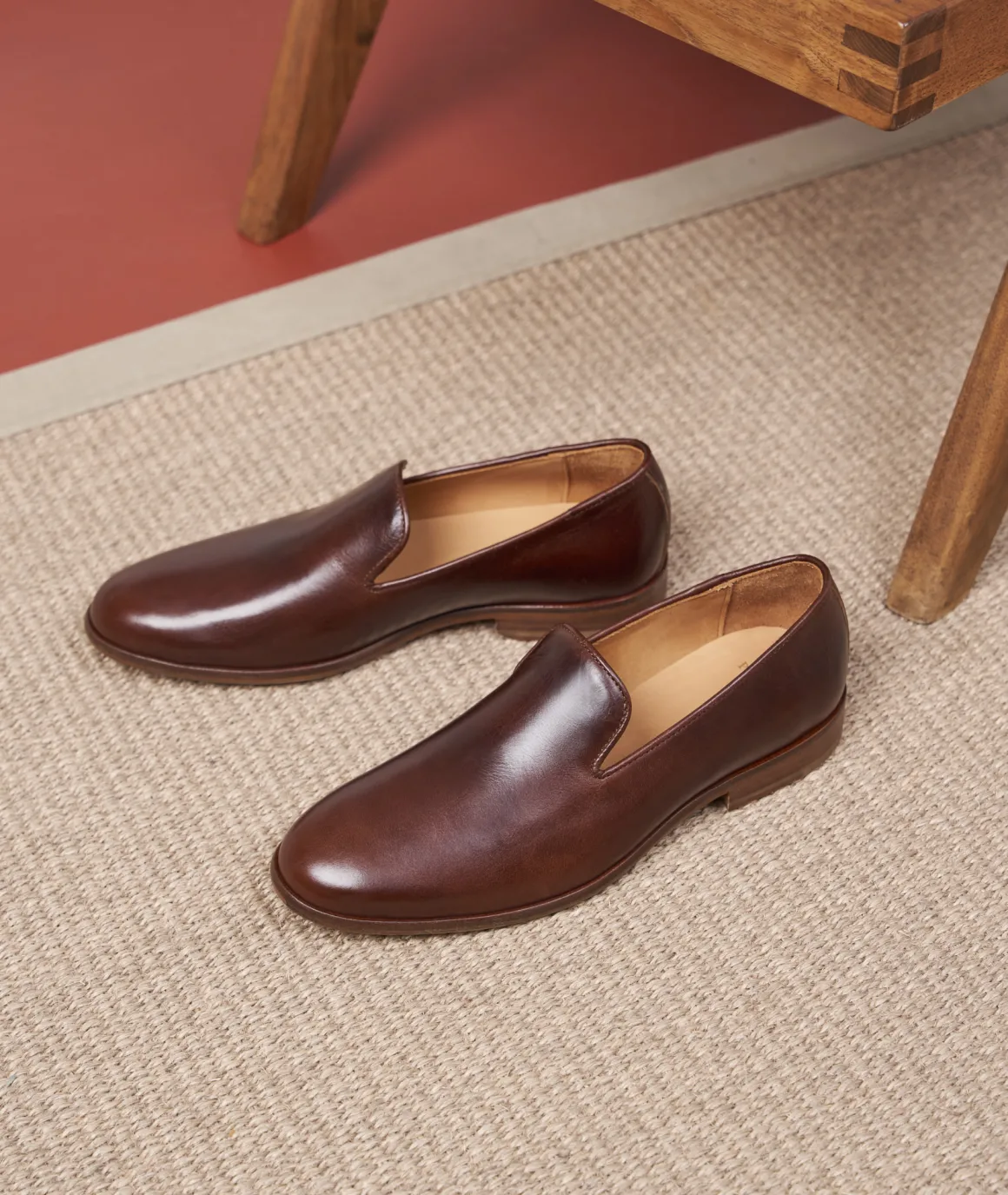 Homme Paire et Fils Mocassins-Mocassin sleepers en cuir