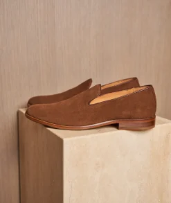 Homme Paire et Fils Mocassins-Mocassin sleepers en daim 