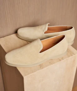 Homme Paire et Fils Mocassins-Mocassin sleepers en daim 