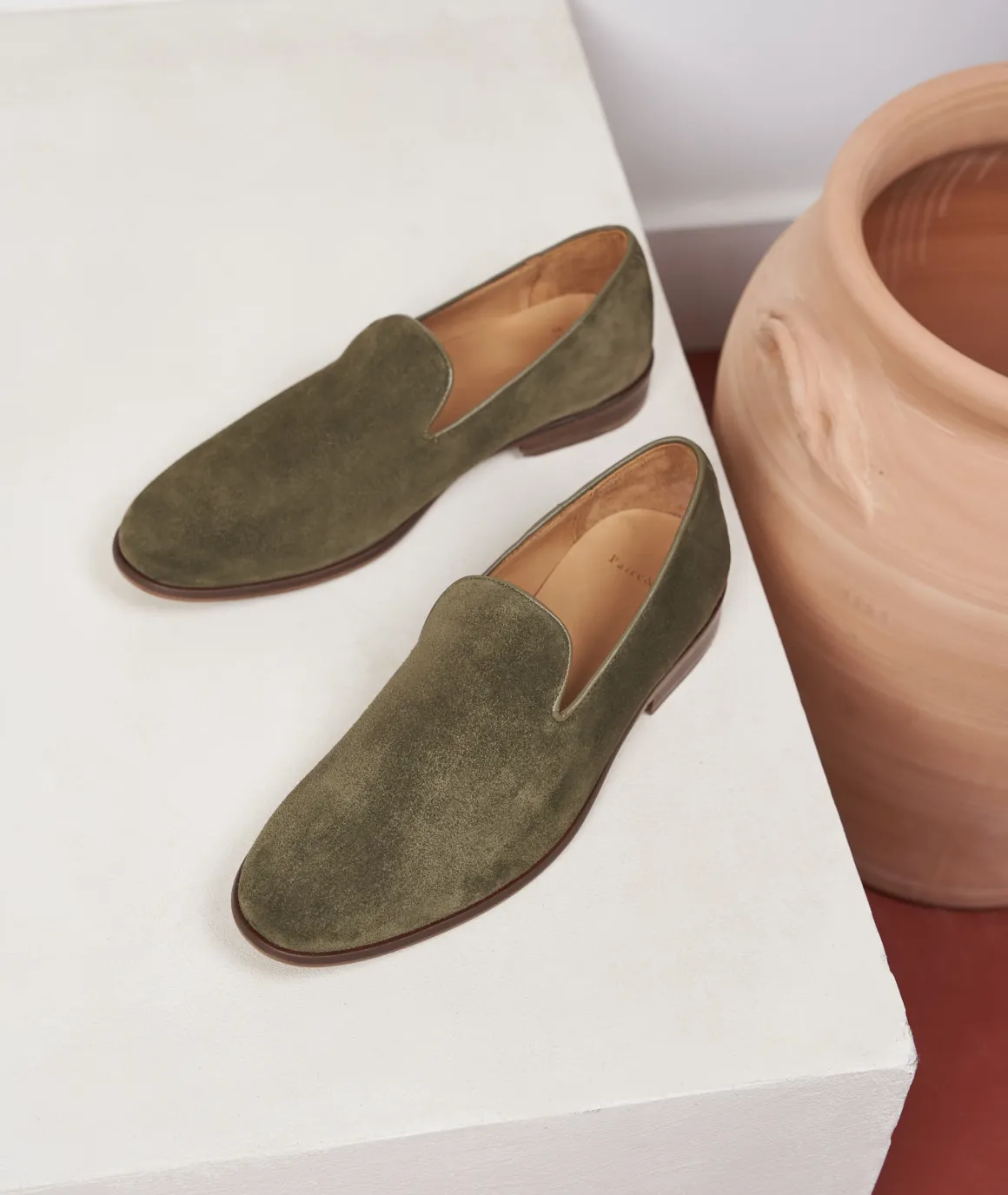 Homme Paire et Fils Mocassins-Mocassin sleepers en daim