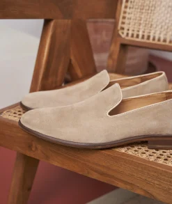 Homme Paire et Fils Mocassins-Mocassin sleepers en daim