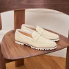 Homme Paire et Fils Mocassins-Mocassins en daim 
