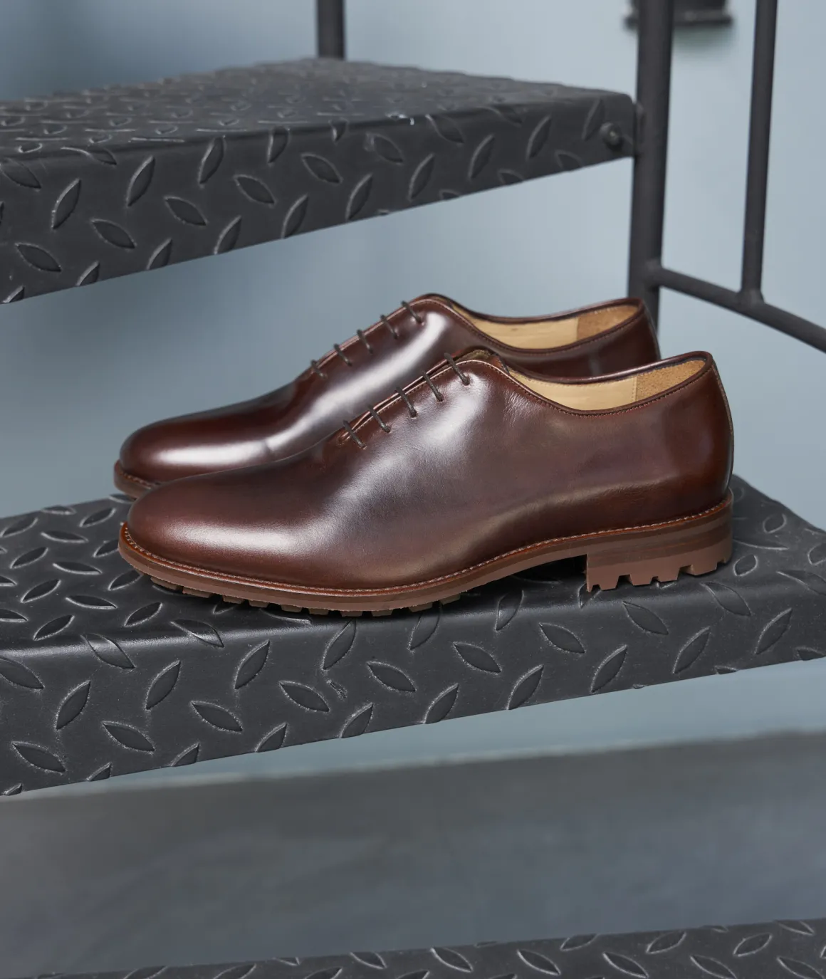 Homme Paire et Fils Derbies Et Richelieu-Richelieu homme en cuir patiné