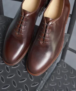 Homme Paire et Fils Derbies Et Richelieu-Richelieu homme en cuir patiné