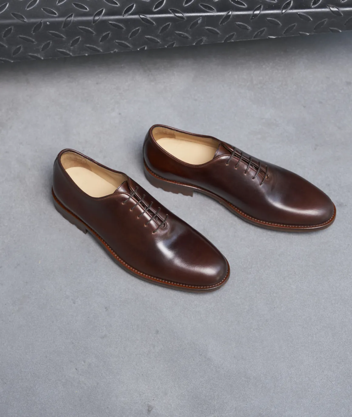 Homme Paire et Fils Derbies Et Richelieu-Richelieu homme en cuir patiné